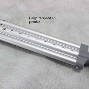 Bastón de Aleación de Aluminio Antideslizante <span class=keywords><strong>RUFU</strong></span> RF1003, Ajustable, Telescópico, con Empuñadura de Goma, Capacidad de Carga de 250 lb, Estilo Contemporáneo - Product Image 5