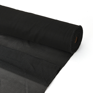 Vải lót may mặc dệt kim thun polyester thiết kế thưa, chất liệu dệt kim, có thể là vải lót ép nhiệt - Product Image 2