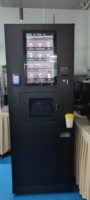 Mesin Penjual Kopi Otomatis Premium Berbahan Baja Anti Karat Kelas Komersial dengan Tekanan 9 Bar dan Pompa Magnetik, Dilengkapi Robot Pengolah Biji Maca