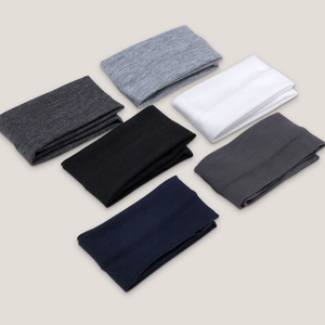 Bandeau de sport unisexe personnalisé avec logo, élastique, couleur unie, pour la course, l'entraînement, le yoga, absorption de la transpiration - Product Image 5