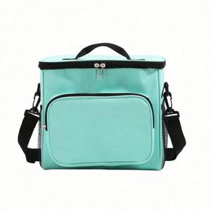 Custom Large Capacity Oxford <b>Backpack</b> with Ice Pack Logo Waterproof & Portable for Outdoor Use Thick Aluminum Foil Insulation - Product Image 6