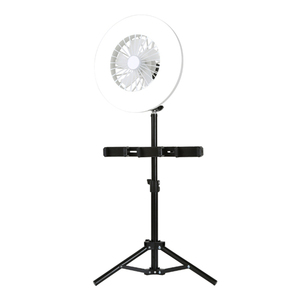 Ventilateur <span class=keywords><strong>de</strong></span> haute qualité D'anneau <span class=keywords><strong>de</strong></span> Photographie Lumière <span class=keywords><strong>Lampe</strong></span> Led Noire vivre remplir lumière lumière d'anneau avec ventilateur - Product Image 1