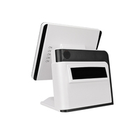 Double écran 15 pouces i3 i5 i7 café caisse Pos Terminal écran tactile capacitif fenêtre POS PC