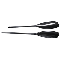 Pagaie de kayak en fibre de carbone avec logo personnalisé Pagaie de kayak légère en 2 pièces à aile réglable de 210cm à 220cm pour kayak