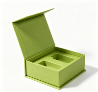 Boîtes cadeaux en papier personnalisées de luxe avec couvercle magnétique, imprimées sur mesure, pour cartouches AIO vides de 2 grammes, avec logo