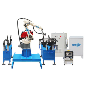 Brazo Mecánico Industrial HUACHEN de 6 Ejes, Robot Articulado para Almacenamiento, Equipo de Estación de Trabajo, Motor PLC, Caja de Cambios - Product Image 1