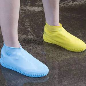 Couvre-chaussures imperméable en silicone épais <span class=keywords><strong>et</strong></span> antidérapant, résistant à l'usure <span class=keywords><strong>et</strong></span> lavable, pour hommes <span class=keywords><strong>et</strong></span> femmes - Product Image 5