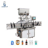 Machine de remplissage et de bouchage de liquides série LTXG-Eco 20-5000ml, remplisseuse et boucheuse pneumatique de bouteilles