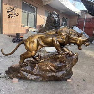 Escultura <span class=keywords><strong>de</strong></span> León <span class=keywords><strong>de</strong></span> Montaña <span class=keywords><strong>de</strong></span> Tamaño Real para Jardín o Parque, Estatua <span class=keywords><strong>de</strong></span> Puma <span class=keywords><strong>de</strong></span> Bronce <span class=keywords><strong>de</strong></span> Tamaño Natural - Product Image 3