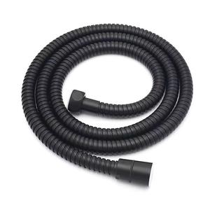 Tuyau de <span class=keywords><strong>douche</strong></span> Yowin en acier inoxydable <span class=keywords><strong>noir</strong></span> de haute qualité, longueur 1,5 m, durable, antirouille, tuyau de remplacement pour salle de bain - Product Image 2