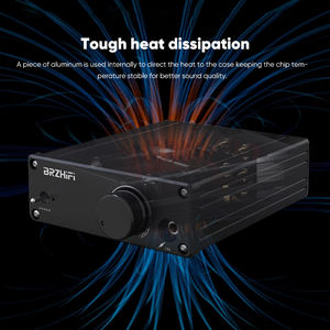 BRZHIFI MA12070 110dB 18-25kHz Aluminium 2,0 Kanal Mini Größe 80W * 2 HiFi Digital verstärker - Product Image 6