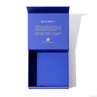 Boîte en papier rigide de luxe, matériaux recyclables personnalisés, emballage d'huile essentielle pour les soins capillaires, boîte cadeau pliable magnétique avec logo imprimé