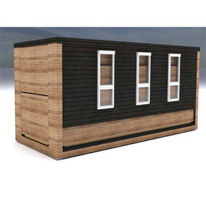 20ft prefab foldable luxury container house prefabricated modular home folding container house modular prefab house