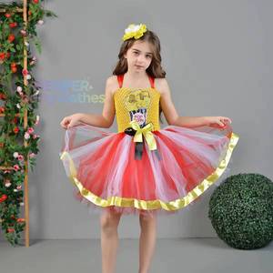 Vestido de Lentejuelas con Falda Tutú para Niñas, Disfraz de Palomitas de Maíz para Fiestas, Cosplay, Espectáculos y Actuaciones - Product Image 1