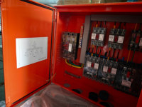 IP55 Mobile Enclosure Galvanized Steel Instrument Case Powder Coated Portable Electrical Box Outdoor Testing Equipment