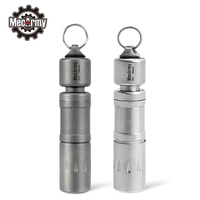 MecArmy X6 Mini porte-clés en titane lampe de poche 130LM 10180 torche LED batterie corps en aluminium torche EDC rechargeable