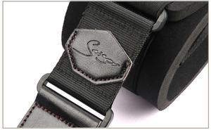 Correa de Guitarra Acolchada con Espuma de Memoria Gruesa para Bajo Eléctrico, Extremos de Cuero de Marca Personalizada OEM PE-A66/67 - Product Image 4