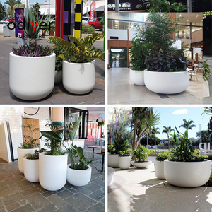 Macetas de Resina Personalizadas A01, Floreros, Maceteros para Exteriores, Balcón, Jardín, Centro Comercial, Oficina, Decoración Artística Pública - Product Image 4
