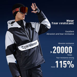 ชุดสกี 2 ชิ้น GOLOVEJOY HXF01 ขายดีสำหรับฤดูหนาว คุณภาพสูง กันน้ำ ระบายอากาศได้ดี ชุดสกี สโนว์บอร์ด จั๊มสูท รับสกรีนโลโก้ - Product Image 4