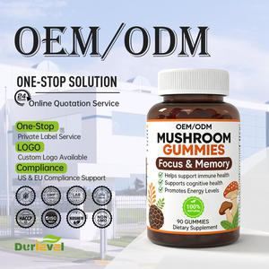 Gomitas de setas con Ashwagandha Cordyceps Lions Mane y Reishi Mezcla natural de calidad superior OEM ODM Suministro al por mayor - Product Image 1