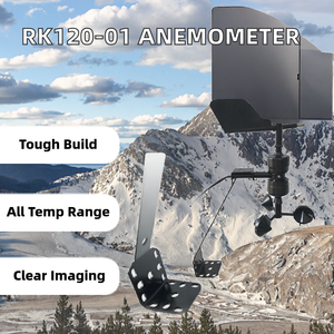 Anemómetro de Flujo de Viento RK120-01 IP65, Sensor de Velocidad y Dirección del Viento - Product Image 2