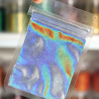 Pigment holographique pour peinture automobile, poudre chromée arc-en-ciel, paillettes holographiques, pigment holographique pour peinture de voiture