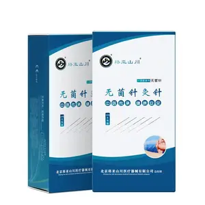 Nuoyashanchuan brand acupuncture and moxibustion needles 100pcs disposable Chinese acupuncture without tube