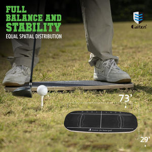 फ़ैक्टरी सप्लाई गोल्फ़ प्रशिक्षण अभ्यास सहायता गोल्फ़ स्विंग बैलेंस बोर्ड गोल्फ़ पुटिंग ट्रेनर प्रेशर प्लेट लकड़ी - Product Image 4