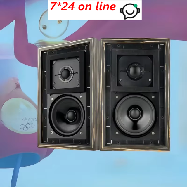 A-354 Stirling LS3/5a 5 Inch 2.0 Channel Way Professional Monitoring Solid Wood High Fidelity Bookshelf Speaker 50W 11/15 Ohm