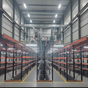 Roulettes pour rayonnages RSW – Système de stockage d'entrepôt en acier structurel supporté par rayonnages – Conception empilable robuste – Haute capacité de charge – Finition mate - Product Image 1