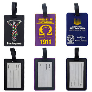 Etiquetas Personalizadas para Bolsas de Estudiantes de PVC, Etiquetas para Equipaje, Regalos Promocionales Lindos, Etiquetas de Goma de PVC Suave para Equipaje, Etiquetas para Bolsas de Viaje - Product Image 3