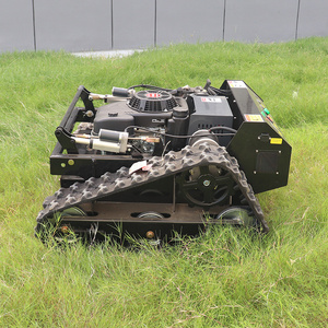 Tondeuse à gazon robotisée télécommandée, homologuée CE EPA, pour tous terrains, avec chenilles en caoutchouc agricoles - Product Image 4