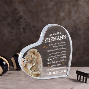 Cintas <span class=keywords><strong>de</strong></span> Papel Conmemorativas Acrílicas en Forma <span class=keywords><strong>de</strong></span> Corazón con Mensaje <span class=keywords><strong>de</strong></span> Amor en Alemán, Planas en 2D, con <span class=keywords><strong>Frases</strong></span> Sensuales - Product Image 4