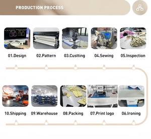 Женский повседневный комплект из 2 предметов, укороченная куртка с высокой горловиной на молнии, широкие брюки-карго с высокой талией и завязками на талии - Product Image 6