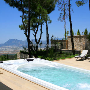 Sunrans Luxury <span class=keywords><strong>Balboa</strong></span> Swim SPA Outdoor Whirlpool <span class=keywords><strong>12</strong></span> Metros Piscina para Uso Familiar - Product Image 5