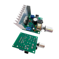 Module amplificateur audio double canal OKY3462-9 15W+15W TDA7297 Entrée DC 9V-15V Impédance de sortie 4-8