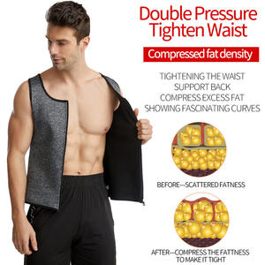 En gros Débardeur de compression amincissant pour homme, gaine de sudation, brûleur de graisse, pour l'entraînement - Product Image 3