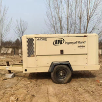 Compresseur d'air à vis portable diesel Doosan VHP400 d'occasion, refroidi par air, 400 CFM, pour le forage minier
