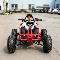Kart électrique tout-terrain de 6 pouces 1500W avec moteur différentiel arrière pour adultes, divertissement en plein air tout-terrain