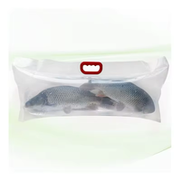 Sac de transport d'oxygène pour fruits de mer imprimé sur mesure, pochette en plastique multi-usages pour l'emballage de poissons, crevettes et homards vivants