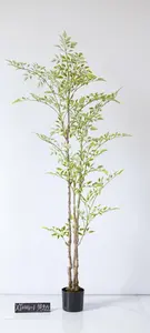 人工樹木Fu LuShou人工植物ガーデンホテル営業所屋外装飾装飾木