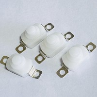 Mini interrupteurs à bouton-poussoir à 2 broches, interrupteur à bouton-poussoir à 2 positions, interrupteur de lampe de poche
