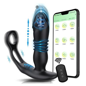 3 in 1 maschio vibrante prostatico massaggiatore Wireless telecomando APP masturbatore G-Spot Sex Toys Plug anale vibratore per uomo - Product Image 1