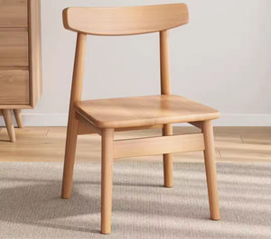 Chaise de salle à manger confortable et douce en bois, design moderne, <span class=keywords><strong>simple</strong></span> et créatif, vente en gros, <span class=keywords><strong>pas</strong></span> <span class=keywords><strong>cher</strong></span>, pour la maison, meubles de salle à manger, CL-005 - Product Image 4