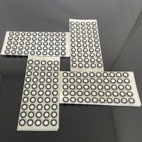Puntos Reflectantes para Escaneo 3D, Adhesivo de Baja Adherencia Removible, Sin Residuos, 3 Internos, 6 Externos, 6 Internos, 10mm Externos