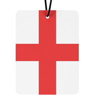 Diffuseur de parfum pour voiture en jersey avec drapeau de la Nouvelle-Angleterre, personnalisable en gros, pour la décoration de voiture