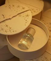 Boîte de rangement en papier pour flacons d'huiles essentielles et parfums, broderie artisanale de luxe, cadeau souvenir, emballage rond pour parfum
