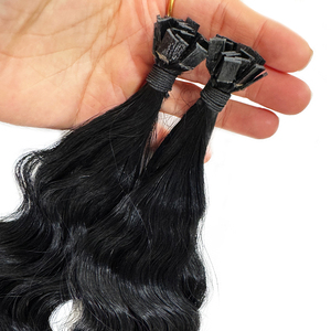 Tissage <span class=keywords><strong>de</strong></span> Cheveux Remy Européens Doux et Lisses à Pointe Plate Qualité <span class=keywords><strong>Vierge</strong></span> Teints et Décolorés en Styles Body Wave et Water Wave - Product Image 6