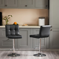 Tabourets de bar simples et haut de gamme, tabouret de bar réglable et rotatif, léger, luxueux et élégant, chaises de salle à manger