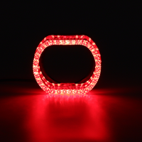 Phare LED Angel Eye avec cache de lentille, type I8-O, 2,5/3 pouces, 12V, pour feux de brouillard de voiture